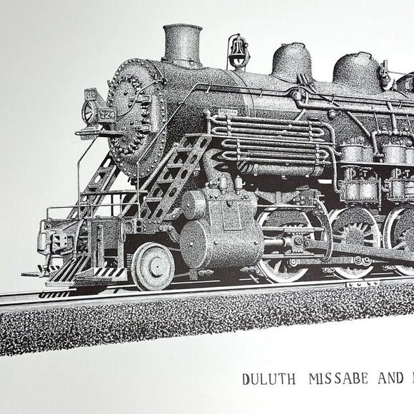 Duluth Missabe And Iron Range Railway #324 Train Prints - Picture 2 of 5